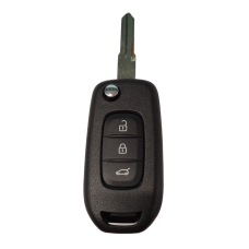 CARCASA RENAULT Sandero-Oroch-Stepway de 3 botones con llave abatible para control de alarma CARCASA RENAULT Sandero-Oroch-Stepway de 3 botones con llave abatible para control de alarma