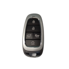 CARCASA HYUNDAI Tucson-Sonata-Santa Fe mod. 22 de presencia con llave regata de 5 botones para control de alarma CARCASA HYUNDAI Tucson-Sonata-Santa Fe mod. 22 de presencia con llave regata de 5 botones para control de alarma