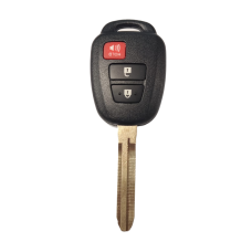LLAVE TOYOTA Tacoma mo. 16-20  FC. HYQ12BDP  c/control 3 botones y chip H de 315 Mhz