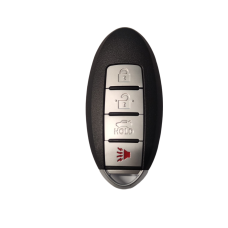 LLAVE CONTROL TIPO NISSAN DE PRESENCIA PARA GENERAR XHORSE 4 BOTONES CON INSERTO Y CON CHIP (serie ZB)