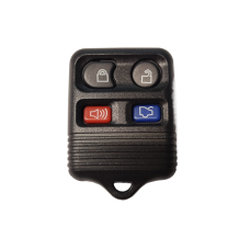 CARCASA FORD EscapeExpedition-Explorer-FocusMustang Mod. 04 *4 botones para control de alarma NEGRA