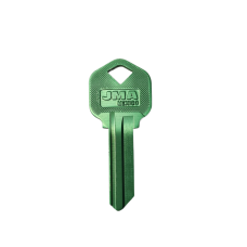 LLAVE RESIDENCIAL DE ALUMINIO JMA  KWI-1 Verde  (5 pzas)