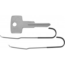 GANZUAS PARA CILINDROS CHEVROLET CHEVY   2 lainas + llave (3 pzas)
