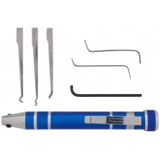 GANZUAS PARA CILINDROS DE CERRADURAS RESIDENCIALES Estuche lapicero metalico 5 pzas. 