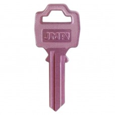 LLAVE RESIDENCIAL DE ALUMINIO JMA  FNL-1D Rosa (5 pzas)