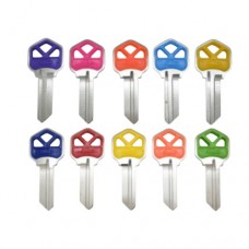 LLAVE RESIDENCIAL Alba E109A  Niquelada colores surtidos (500 pzas)