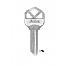LLAVE RESIDENCIAL Alba E109A Niquelada (100 pzas)
