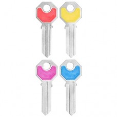 LLAVE RESIDENCIAL PHI-52 Niquelada colores surtidos (100 pzas) (R52)