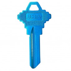 LLAVE RESIDENCIAL DE ALUMINIO JMA  SLG-3 Azul Claro (5 pzas)