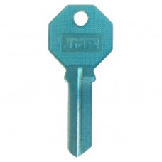 LLAVE RESIDENCIAL DE ALUMINIO JMA  PHI-52 Azul Cielo (5 pzas)