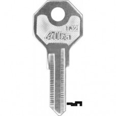 LLAVE RESIDENCIAL Alba T32 Niquelada (100 pzas)