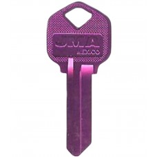 LLAVE RESIDENCIAL DE ALUMINIO JMA  KWI-1 Rosa (5 pzas)