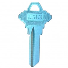 LLAVE RESIDENCIAL DE ALUMINIO JMA  SLG-3 Azul Cielo (5 pzas)