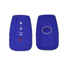 FUNDA DE SILICION PARA CONTROL  TOYOTA PRIUS  PRESENCIA   4 BOT AZUL