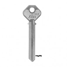 LLAVE RESIDENCIAL Alba R52L  Niquelada (500 pzas)