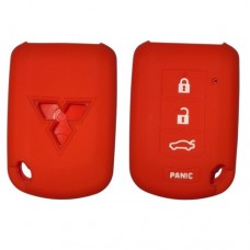 FUNDA DE SILICION PARA CONTROL  MIRAGE    4 BOT   ROJO 