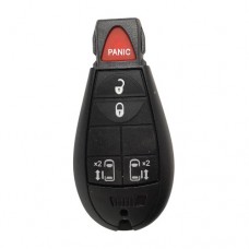 CARCASA DODGE Caravan Mod. 07-09 Tipo Fobik B  5 botones p/ control de alarma 