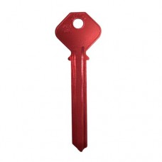 LLAVE RESIDENCIAL DE ALUMINIO JMA  PHI-52L Roja (5 pzas)