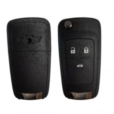 CARCASA CHEVROLET Cavalier con llave de regata Abatible 3 botones para control de alarma