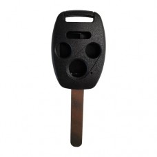CARCASA HONDA 4 botones con llave Regata para control de alarma SIN BOTONERA con base remobible para chip
